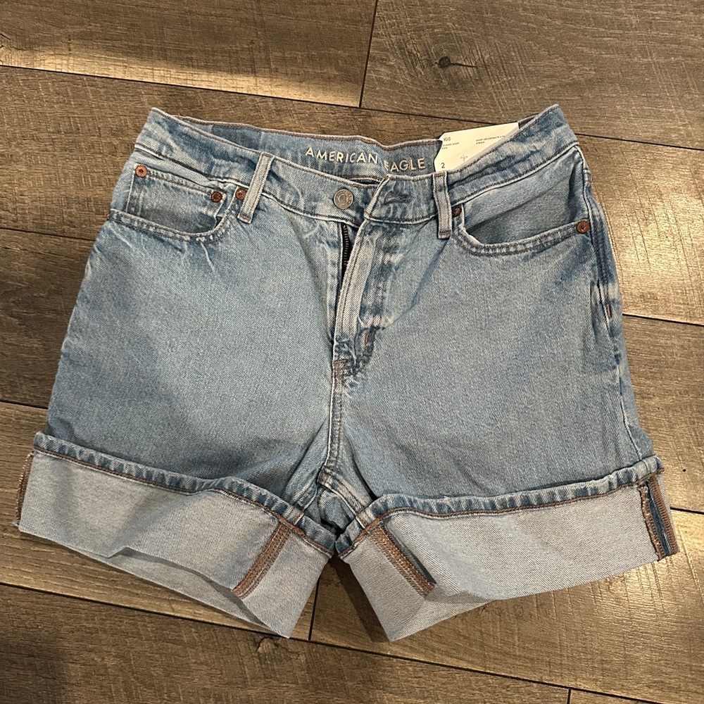 American Eagle Outfitters Light Blue Jean Shorts